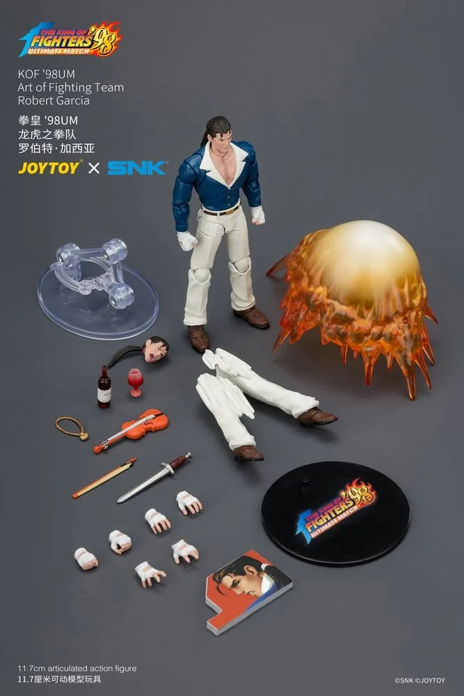 The King of Fighters Action Figure – Robert Garcia 12 cm 20