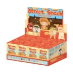QKid Blind Box Figure Display – Street Snack 12 Pack 5 cm 1