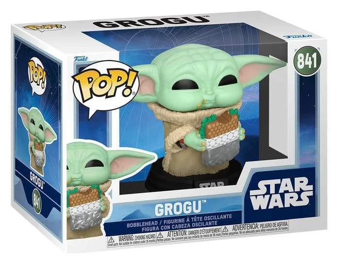 Star Wars Pop Vinyl Figure – Grogu with Sandwich 9 cm 3