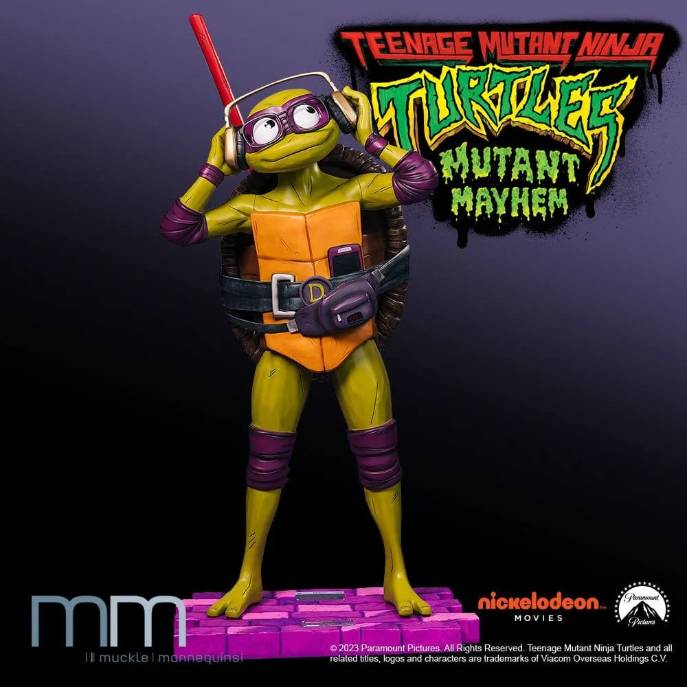 TMNT Mutant Mayhem Life-Size Statue – Donatello 170 cm