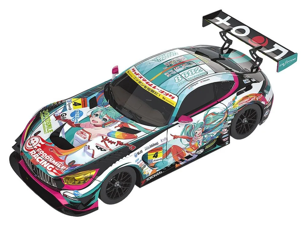 Hatsune Miku GT Project Model Car – AMG 2016 Super GT 1/64 7 cm