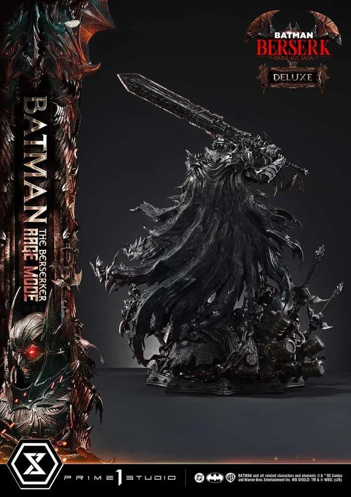 DC Comics Statue – Batman Berserker Rage Mode Deluxe 1/4 93 cm 21