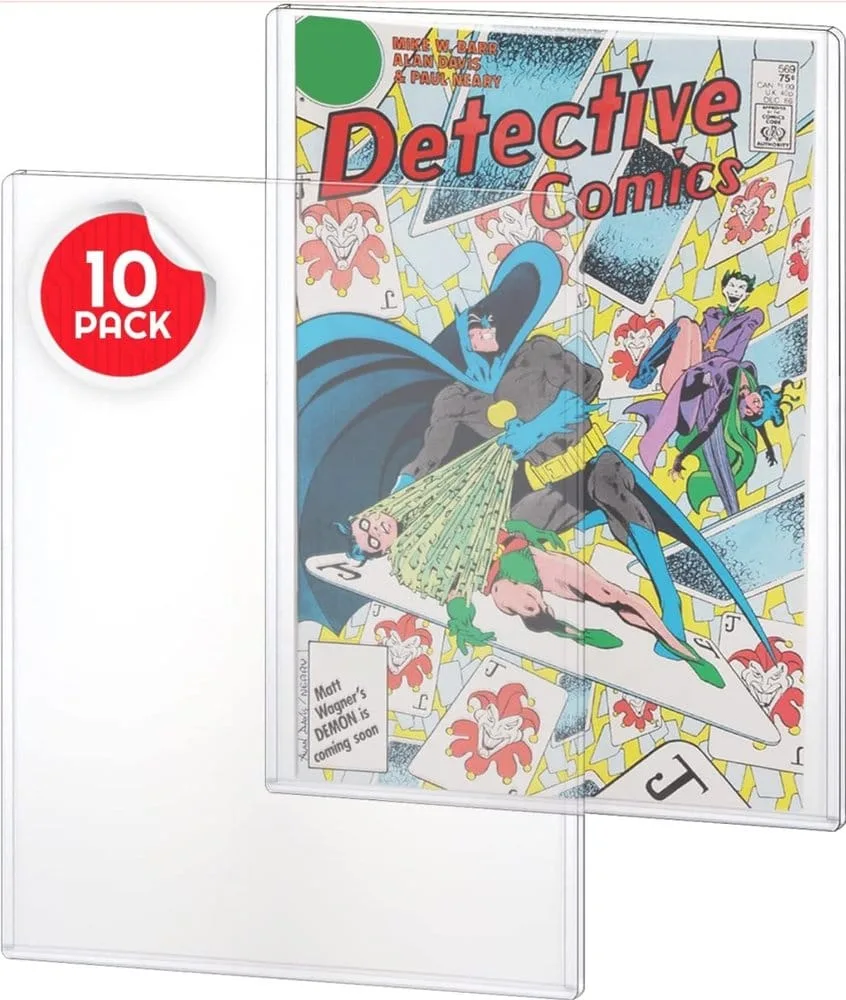 Comic Toploader Holders – Evoretro Silver 10-Pack 2