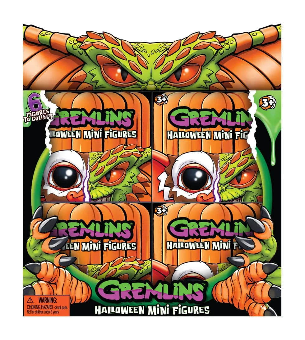 Gremlins Mini Figures – Halloween Edition 6 cm Display of 12 2