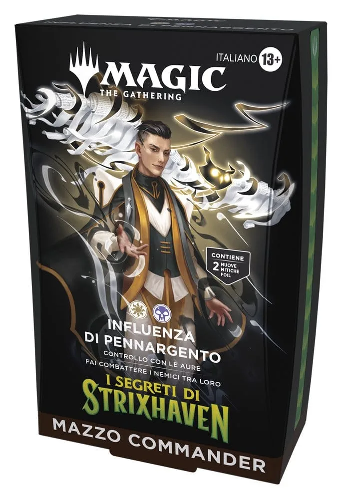 Magic the Gathering Commander Decks – Strixhaven Italian 5-Deck Case 4