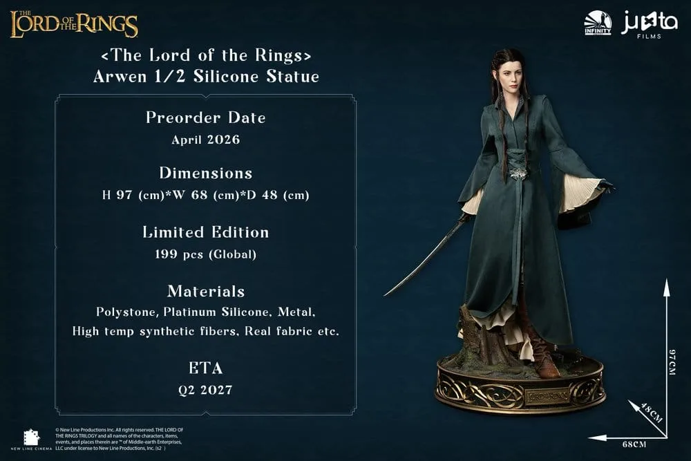 The Lord of the Rings Beeld – Arwen 1/2 97 cm 2