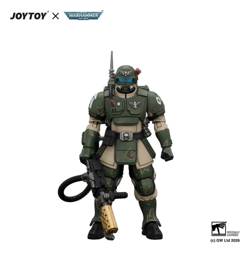 Warhammer Action Figure – Astra Militarum Kasrkin 2 with Flamer 2