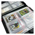 Trading Card Slab Binder – Evoretro Premium Black Window 7