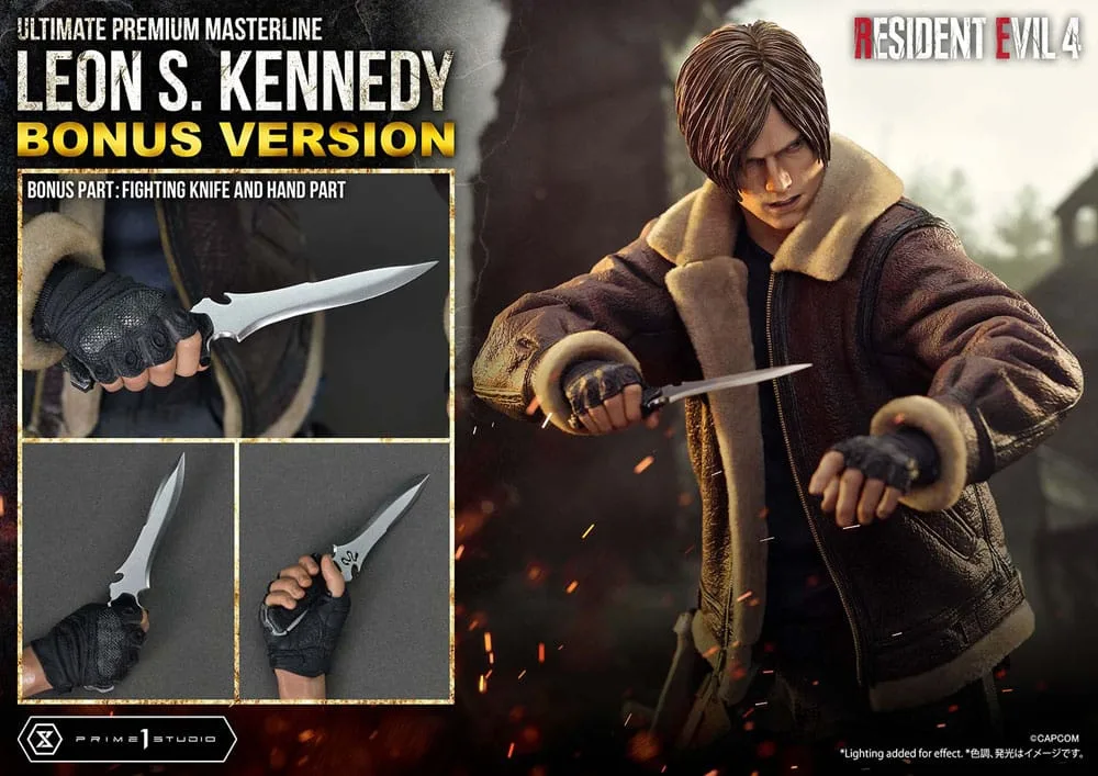 Resident Evil 4 Statue – Leon S. Kennedy Bonus Version 64 cm 2
