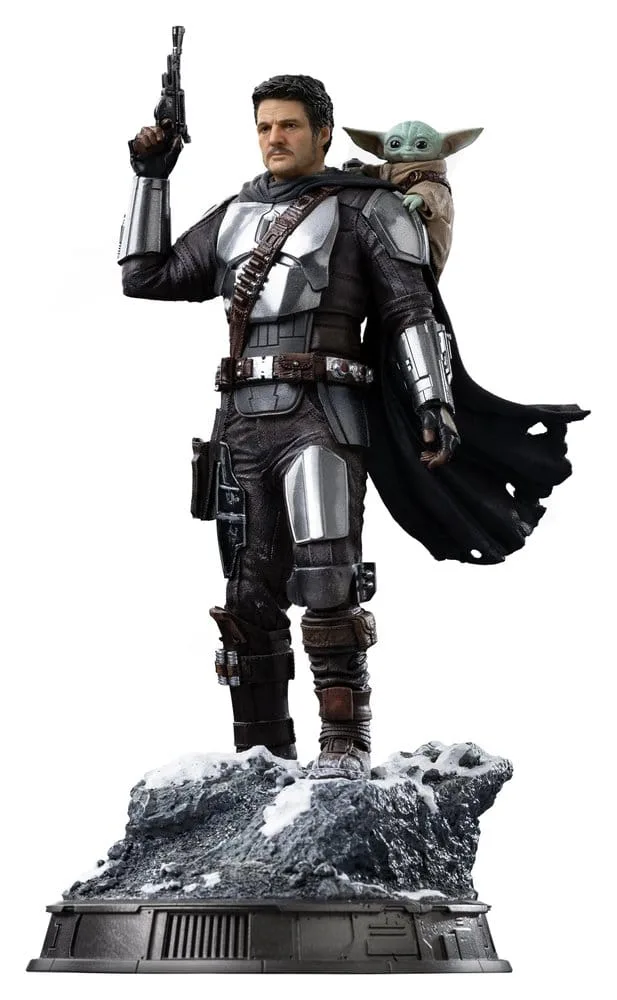 Star Wars Art Scale Statue – The Mandalorian and Grogu 1/10 25 cm 15