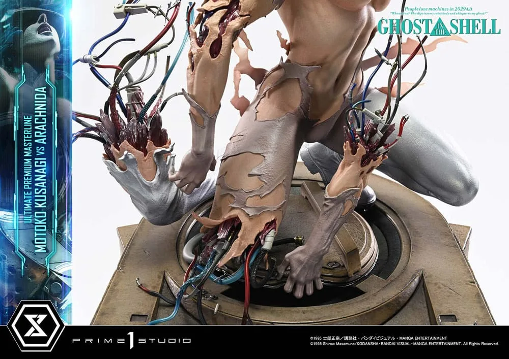 Ghost in the Shell Statue – Motoko Kusanagi vs Arachnida 68 cm 9