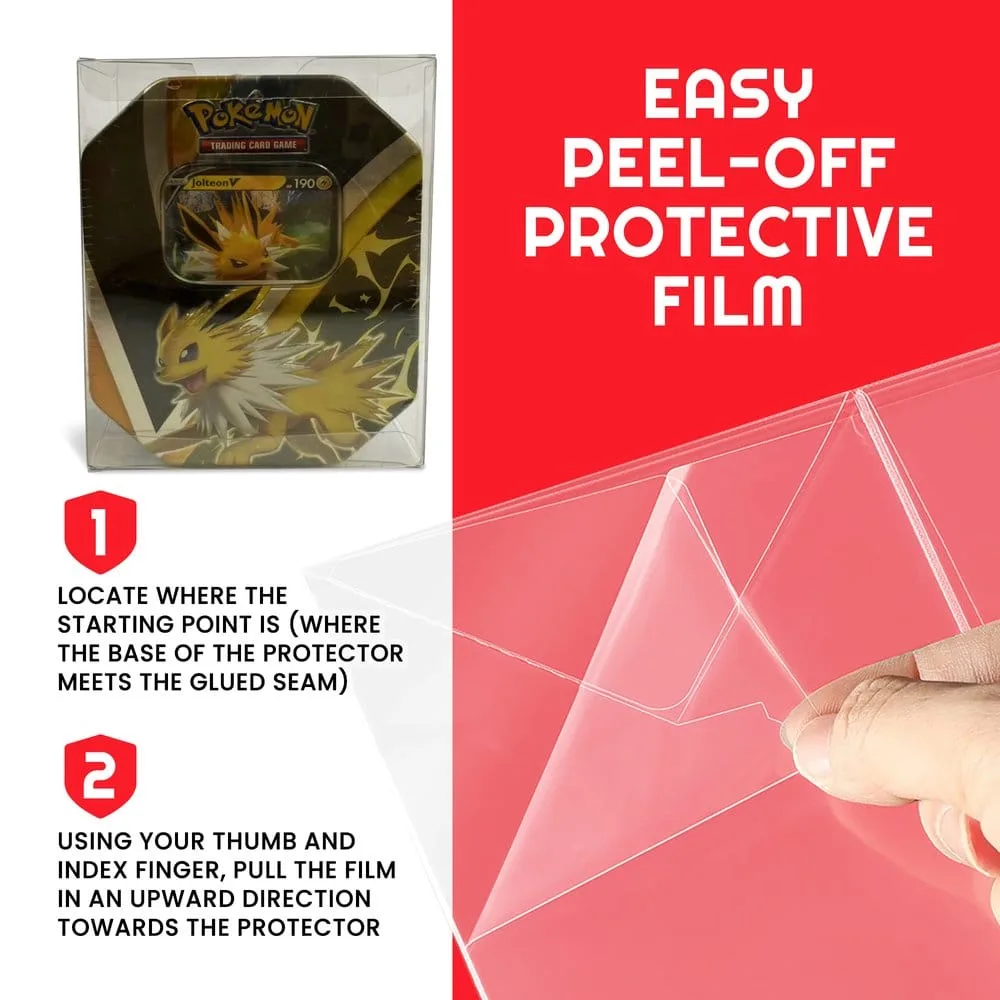 Pokémon Tin Protectors – Evoretro PET 5-Pack 12 x 8 x 15 cm 7