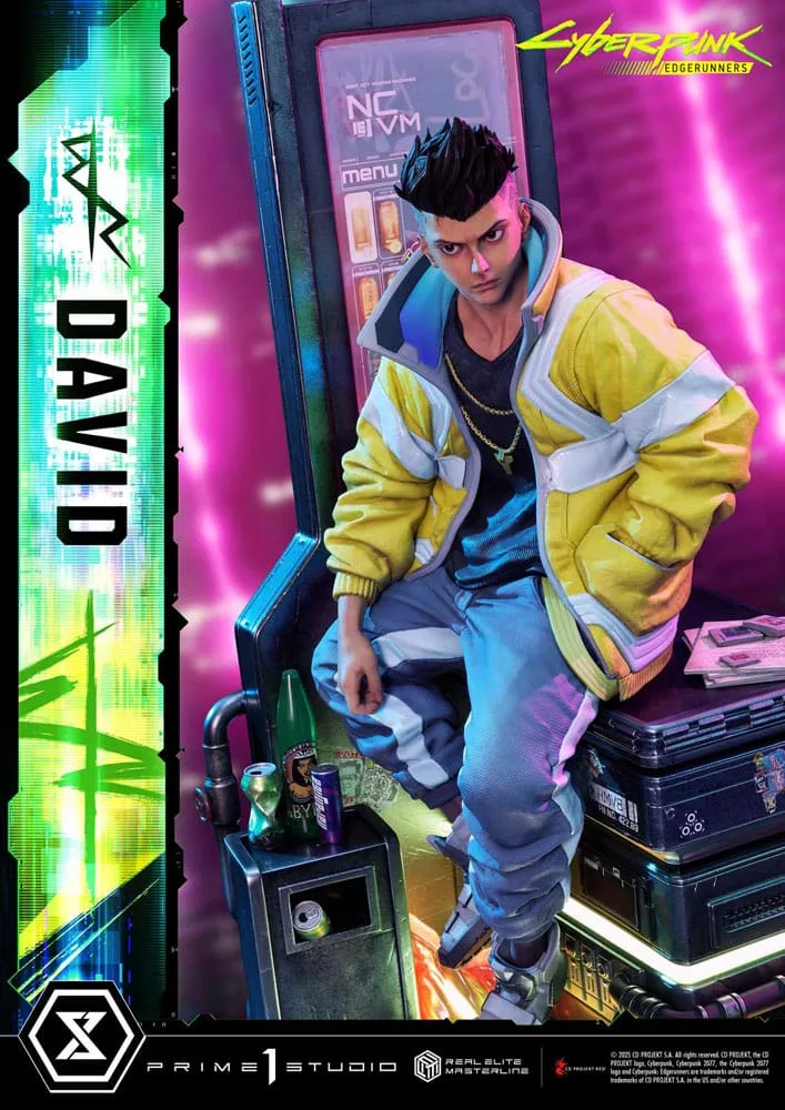Cyberpunk Edgerunners Statue – David 1/4 Scale 58 cm 5