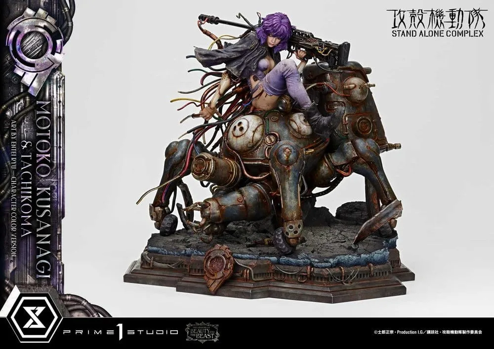Ghost in the Shell Statue – Motoko Kusanagi and Tachikoma 53 cm 7