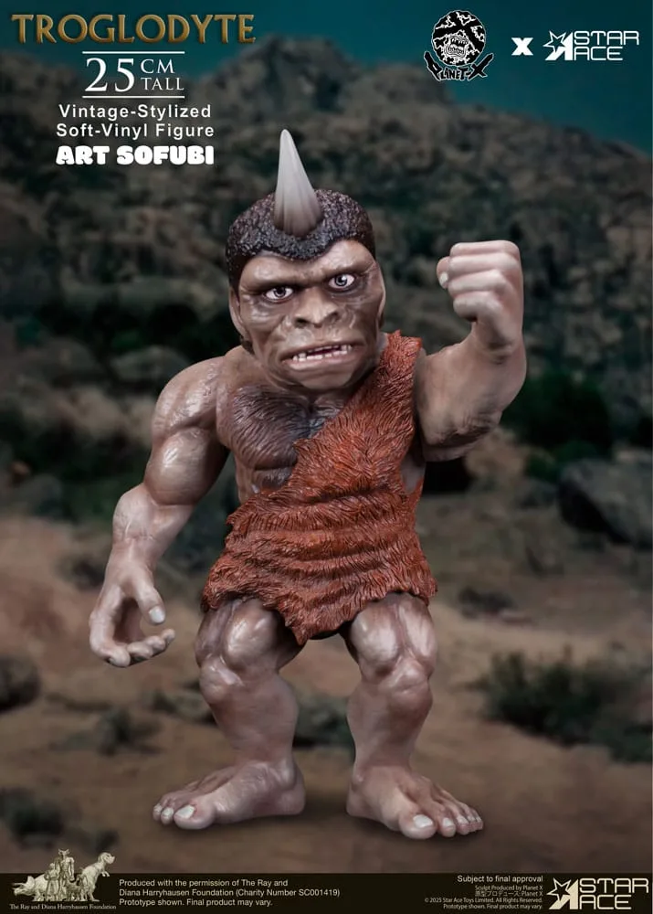 Ray Harryhausen Vinyl Statue – Vintage Troglodyte 25 cm 7