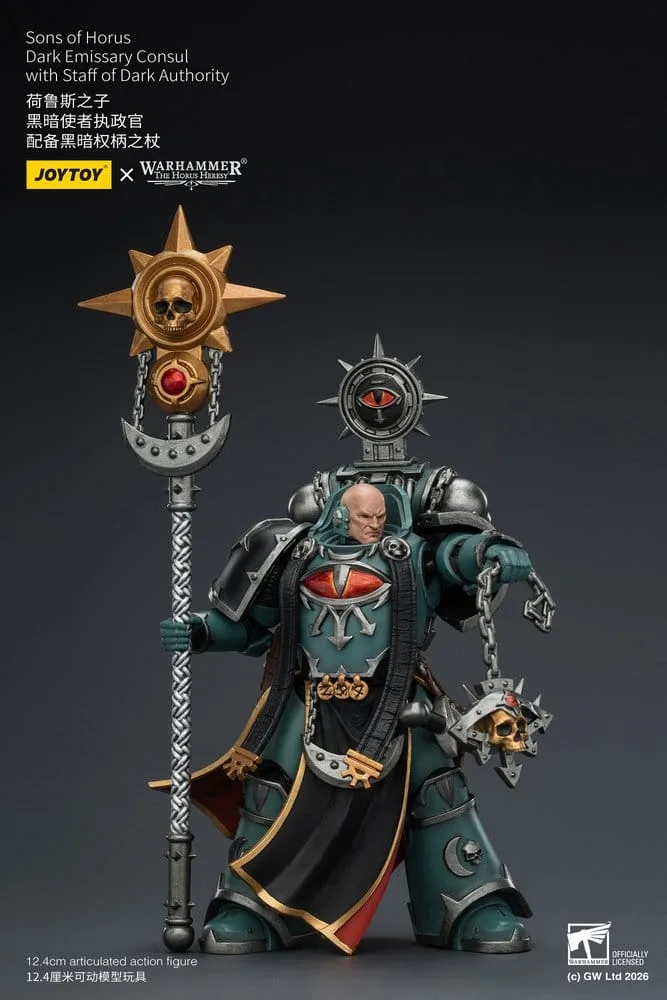 Warhammer Action Figure – Sons of Horus Dark Emissary Consul 12.4 cm 6