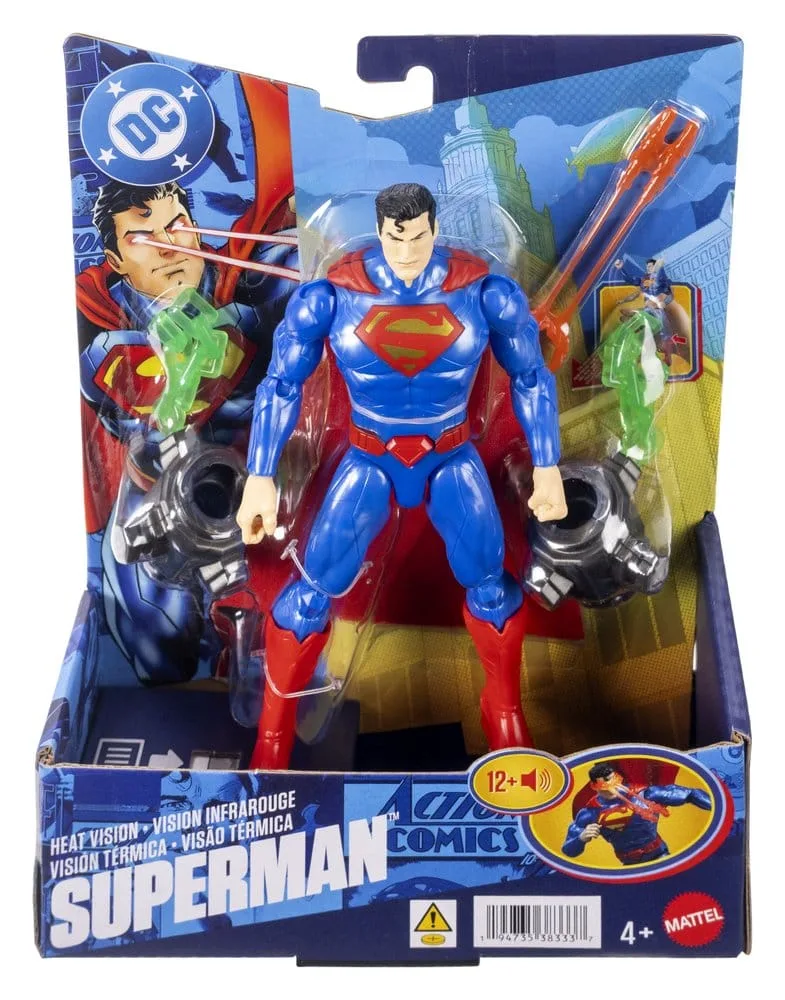 DC Premier Action Figure – Heat Vision Superman 16 cm 9