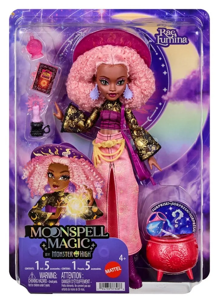 Monster High Doll – Rae Lumina Moonspell Magic 6