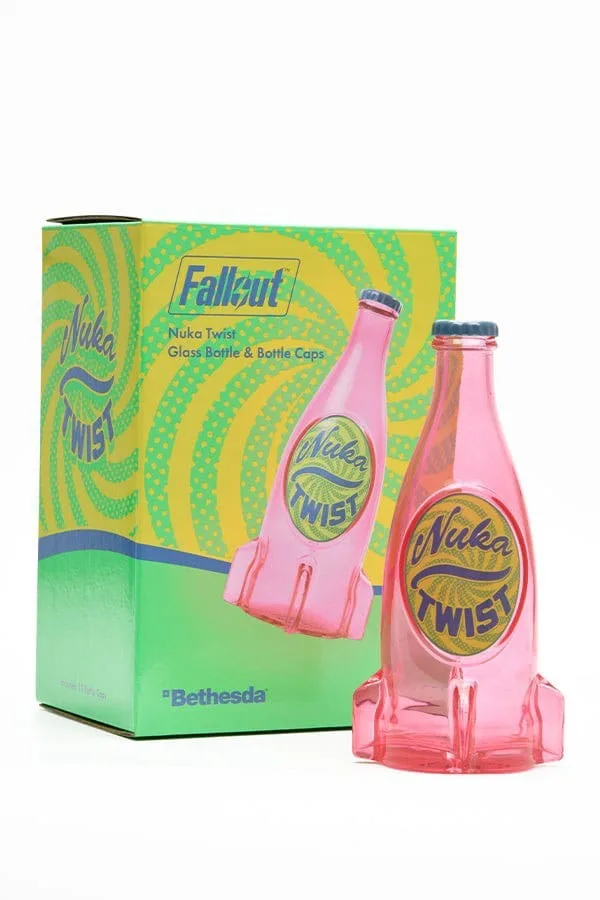 Fallout Replica Bottle Set – Nuka Twist with 10 Caps 2