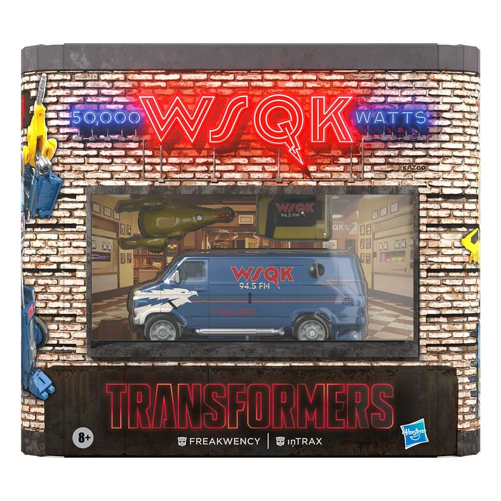 Stranger Things x Transformers Figurenset – Freakwency & 8-Trax 7