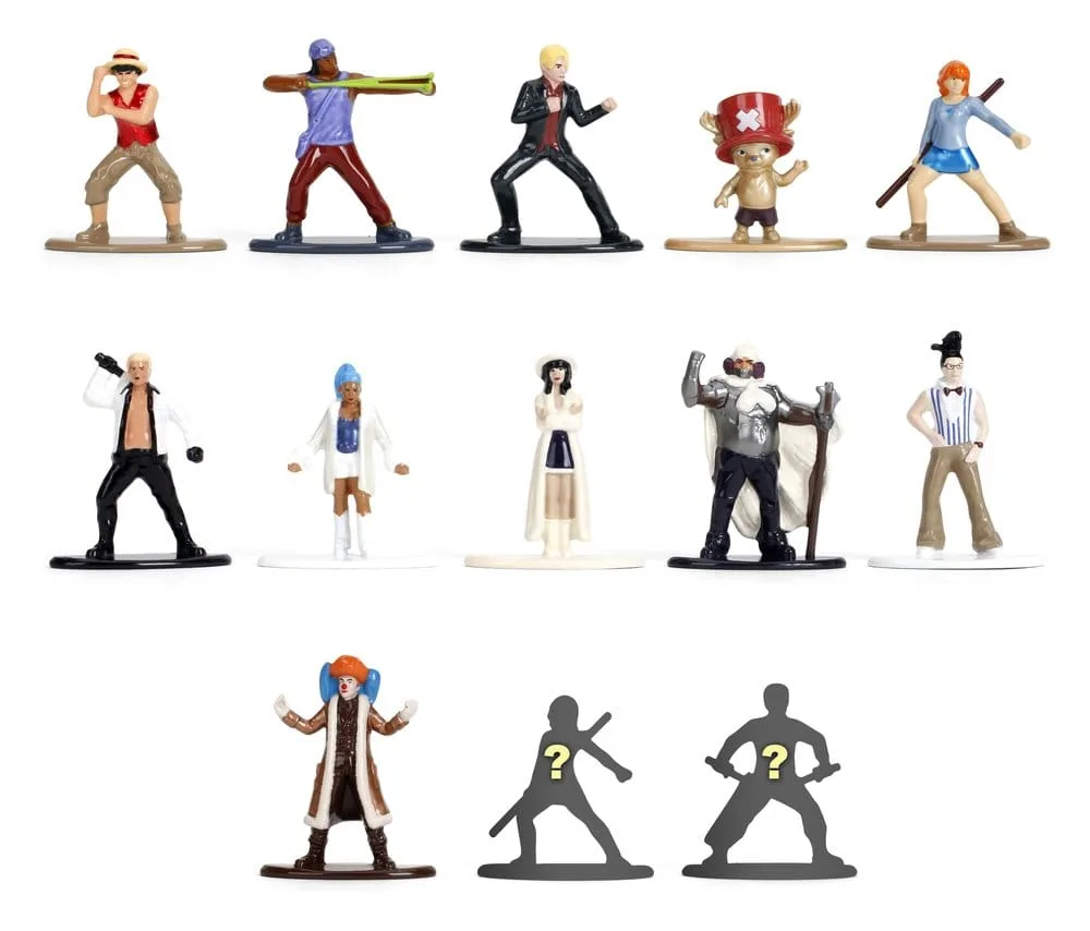One Piece Mini Figures – Nano Metalfigs 24 Blind Packs 5 cm