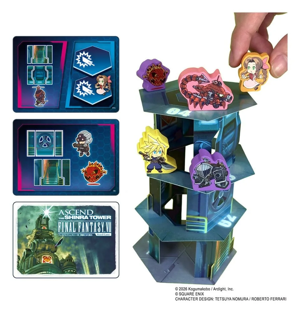Final Fantasy VII Board Game – Ascend the Shinra Tower 2