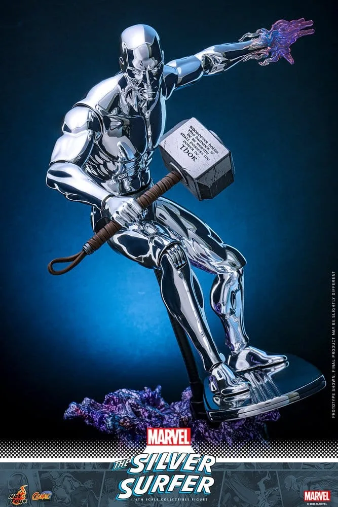 Marvel Action Figure – Silver Surfer 1/6 Scale 32 cm 5