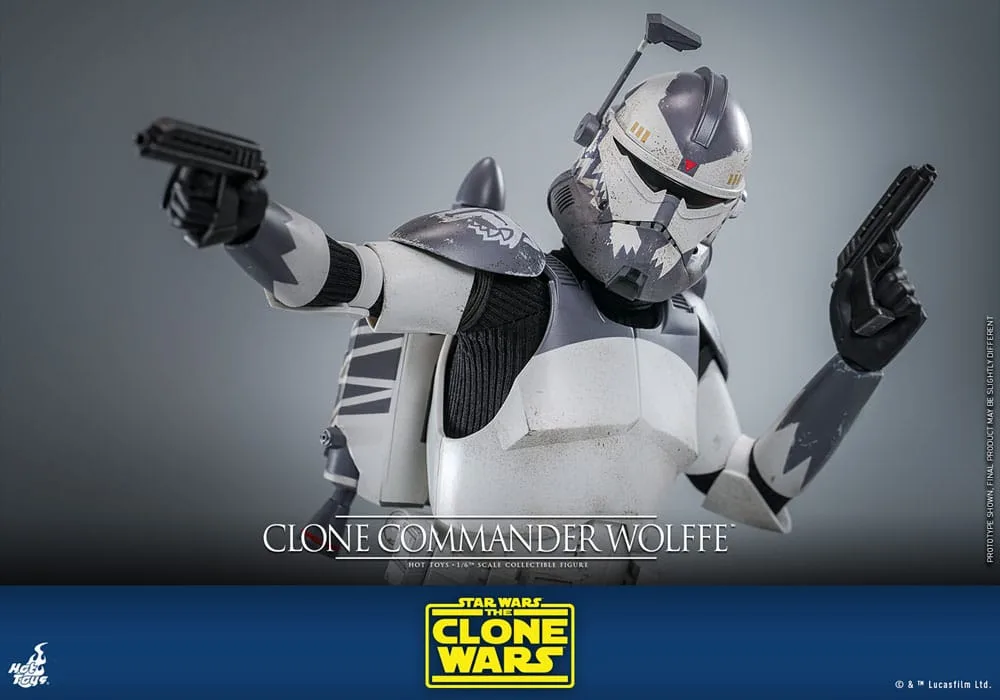 Star Wars The Clone Wars Action Figure – Commander Wolffe 30 cm 12