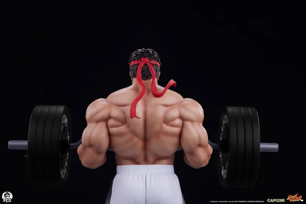 Street Fighter Statue – Ryu Battle Edition Powerlifting 53 cm 16