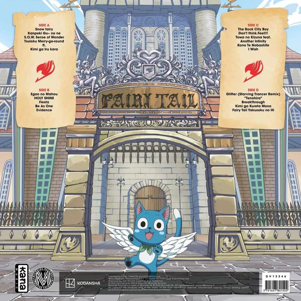 Fairy Tail Vinyl Records – Best Collection 2 LP 2