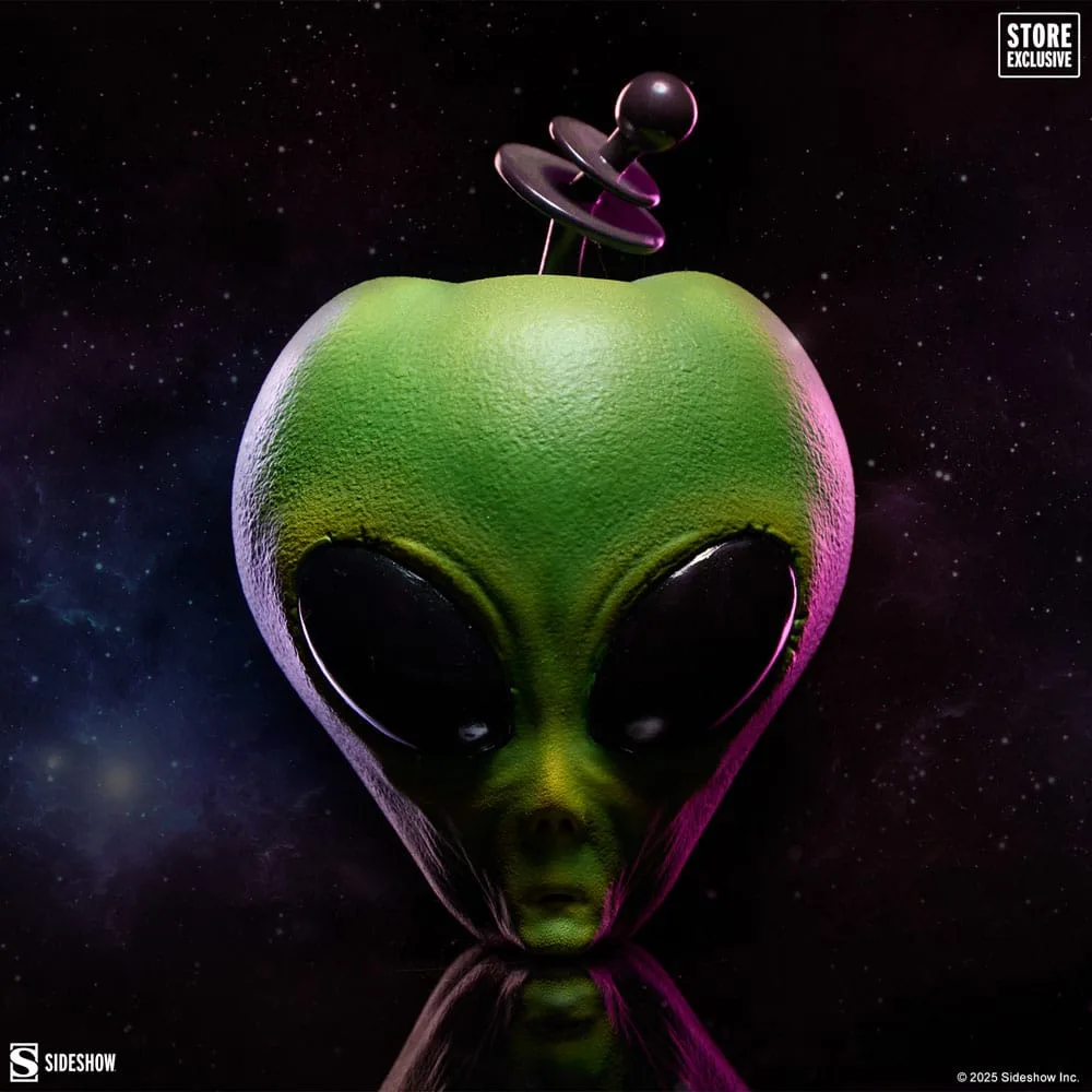 Sideshow Originals beeldje – Alien Apple groen 11 cm 2