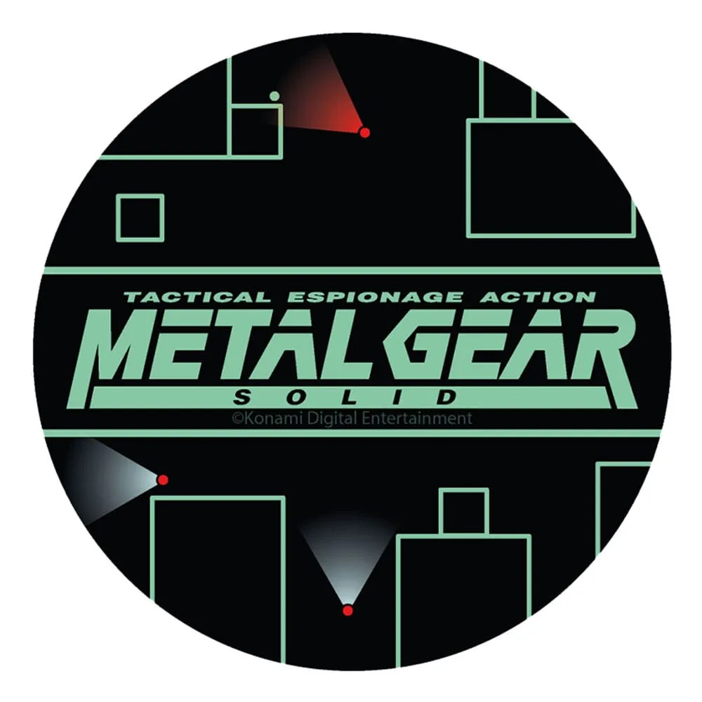 Metal Gear Solid Desk Pad and Coaster Set – Solid Snake and Raiden 3