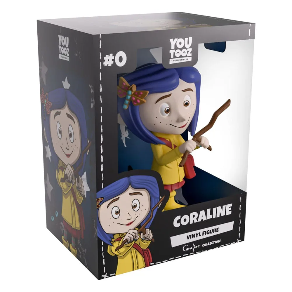 Coraline Vinyl Figure – Youtooz Yellow Raincoat 11 cm 5