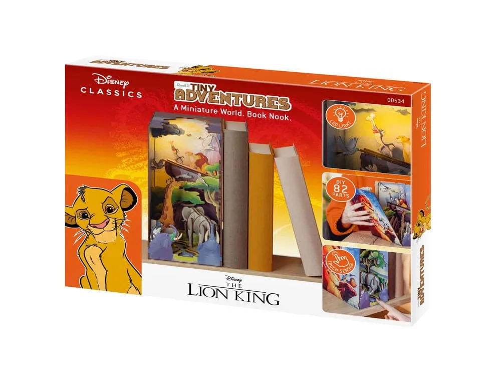 Disney Book Nook Diorama – The Lion King Tiny Adventures 23 cm 8