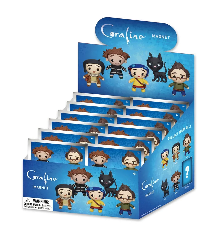 Coraline Sammelmagnete – Serie 1 Display mit 12 Blind Bags 3