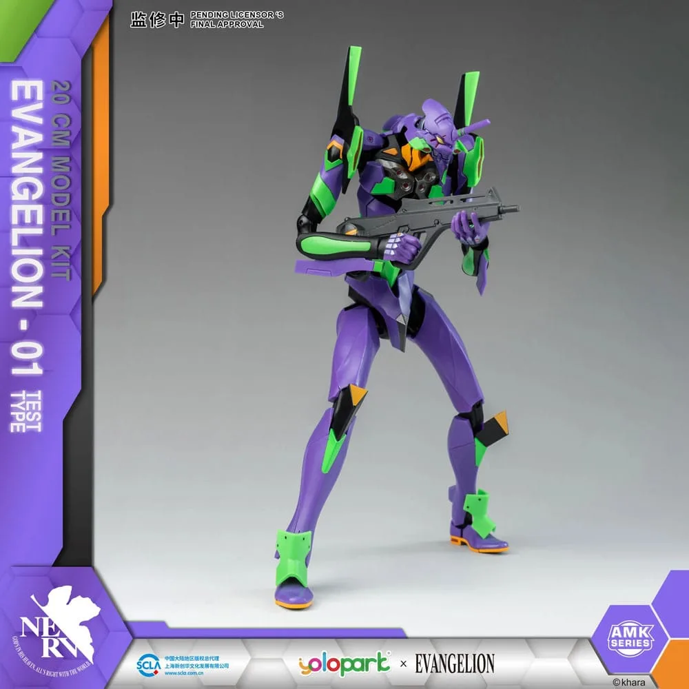 Neon Genesis Evangelion Model Kit – AMK Eva-01 20 cm 4