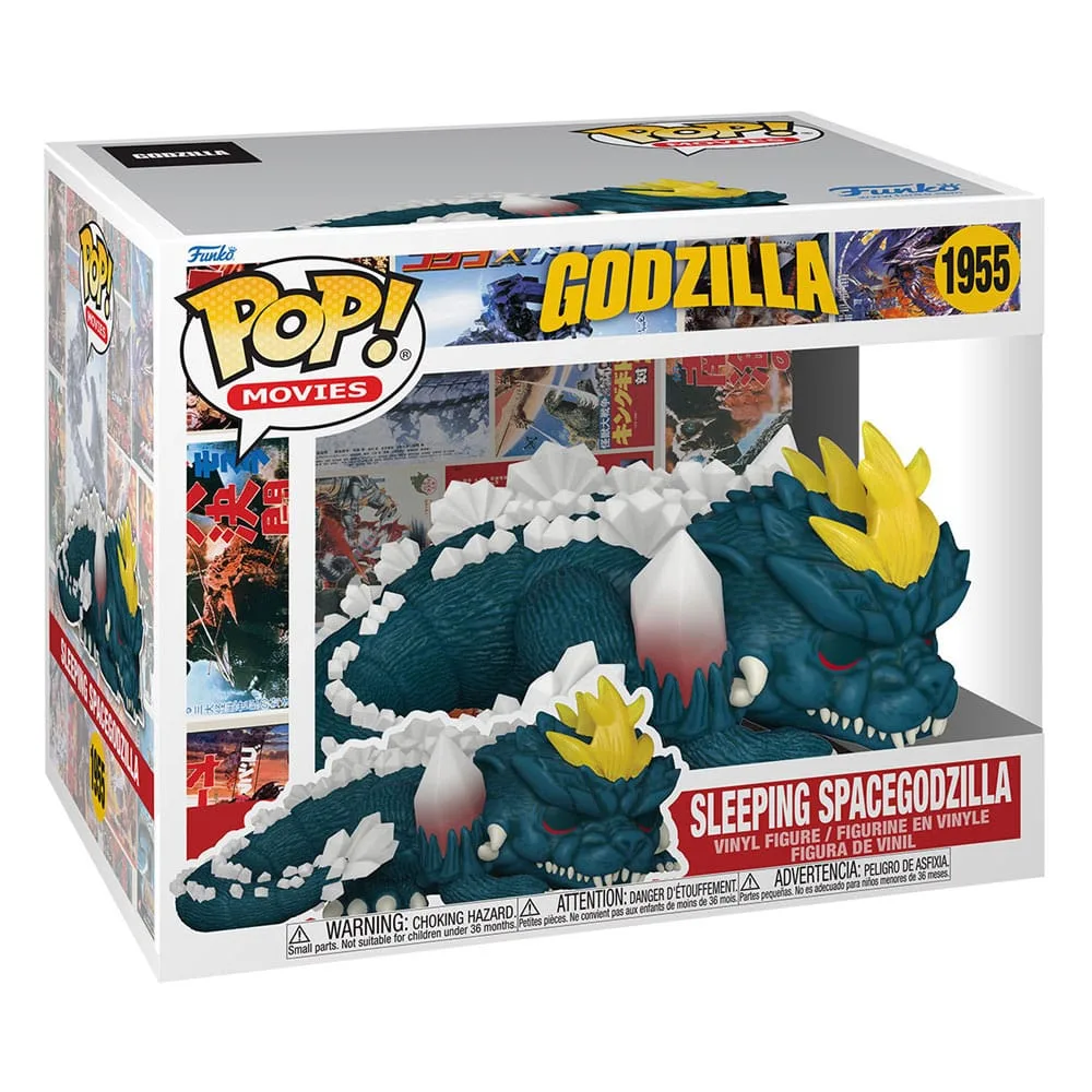 Godzilla Vinyl Figure – Sleeping Space Godzilla Super Sized Pop 15 cm 2