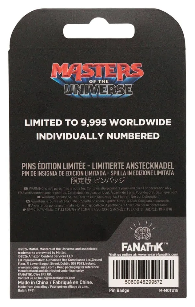 Masters of the Universe 2026 Pin – He-Man Limited Edition 45 mm 2