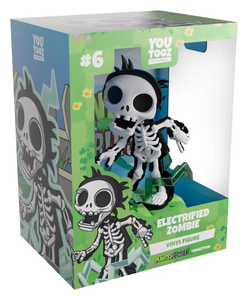 Plants vs. Zombies Vinyl Figure – Electrified Zombie 12 cm 4
