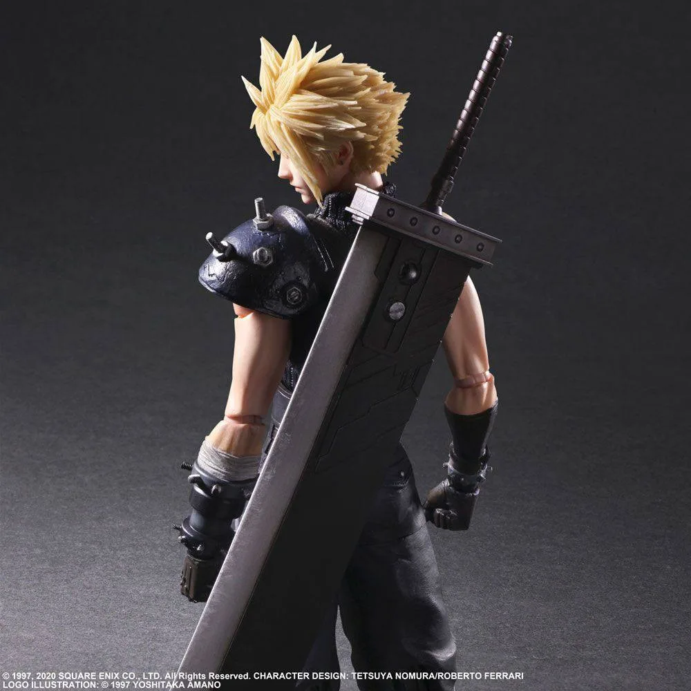 Final Fantasy VII Remake Action Figure – Cloud Strife Ver. 2 27 cm 4
