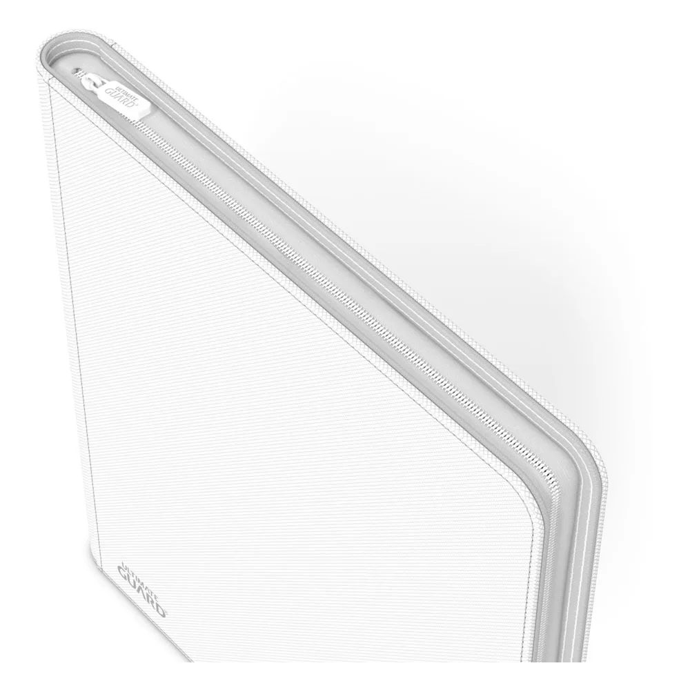 Ultimate Guard Card Binder – White Xenoskin Zipfolio 480 5