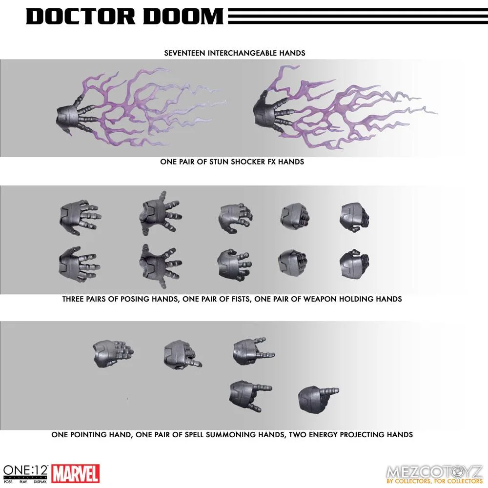 Marvel Action Figure – Doctor Doom One:12 Collective 17 cm 22