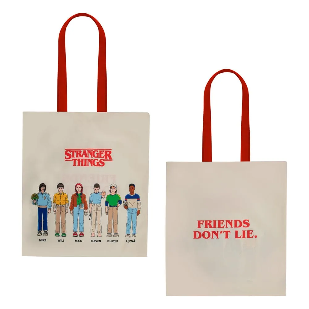 Stranger Things Tote Bag – Friends Don't Lie 42 x 38 cm