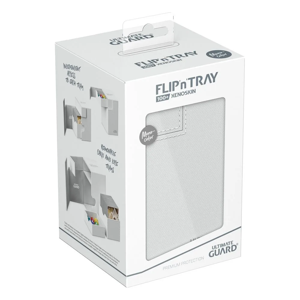 Ultimate Guard Deck Box – Flip’n’Tray 100+ Xenoskin White 7