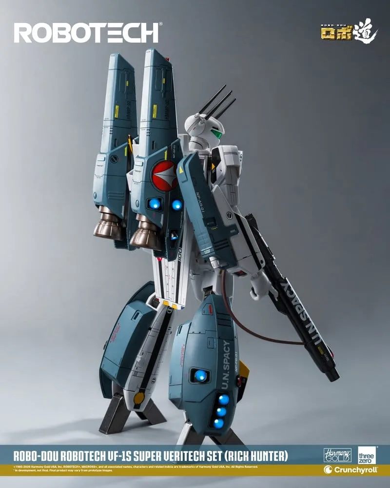 Robotech Action Figure – VF-1S Super Veritech Rick Hunter 20 cm 15