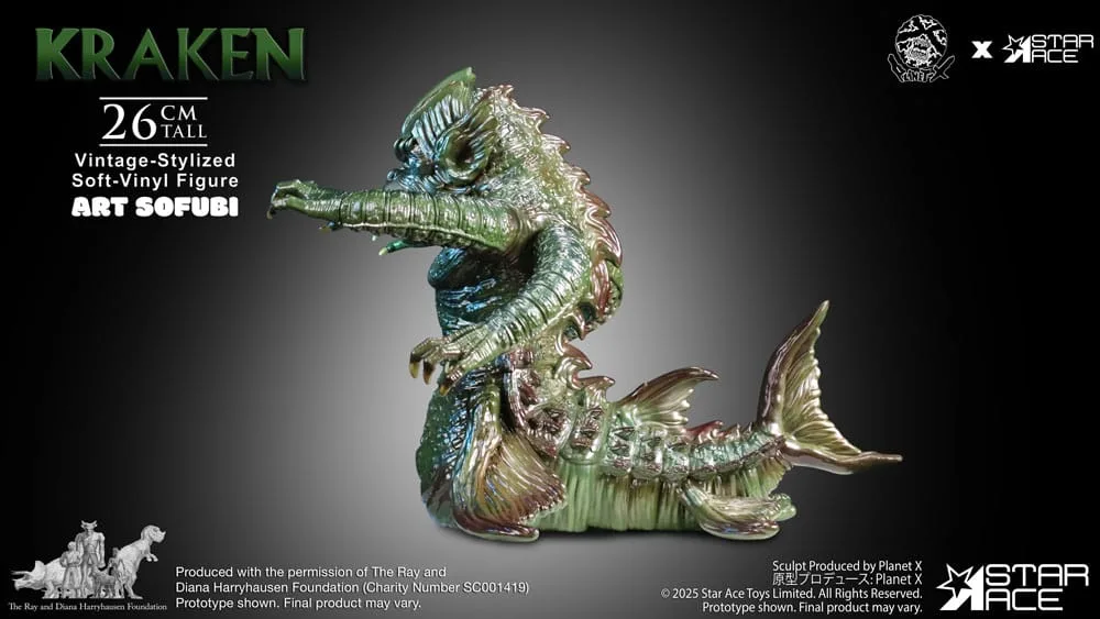 Clash of the Titans Vinyl Statue – Vintage Kraken 25 cm 8