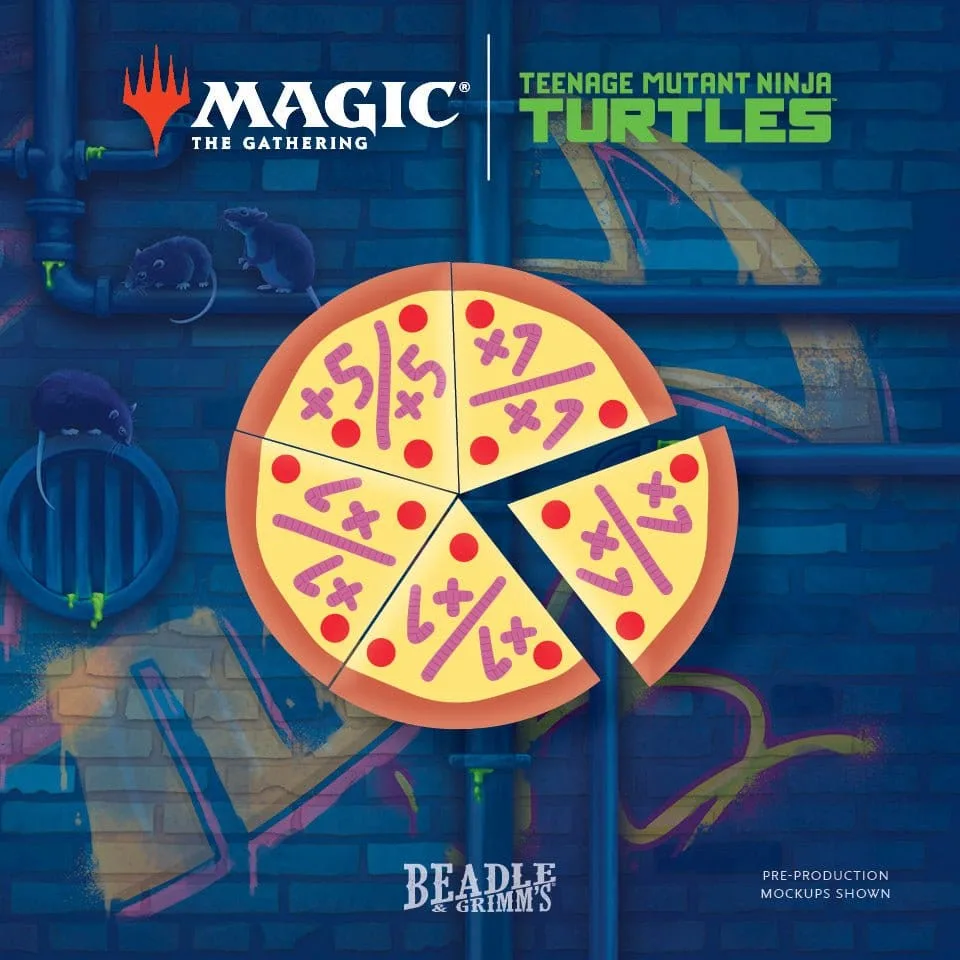 Magic the Gathering Dice and Token Pack – Ninja Turtles 6