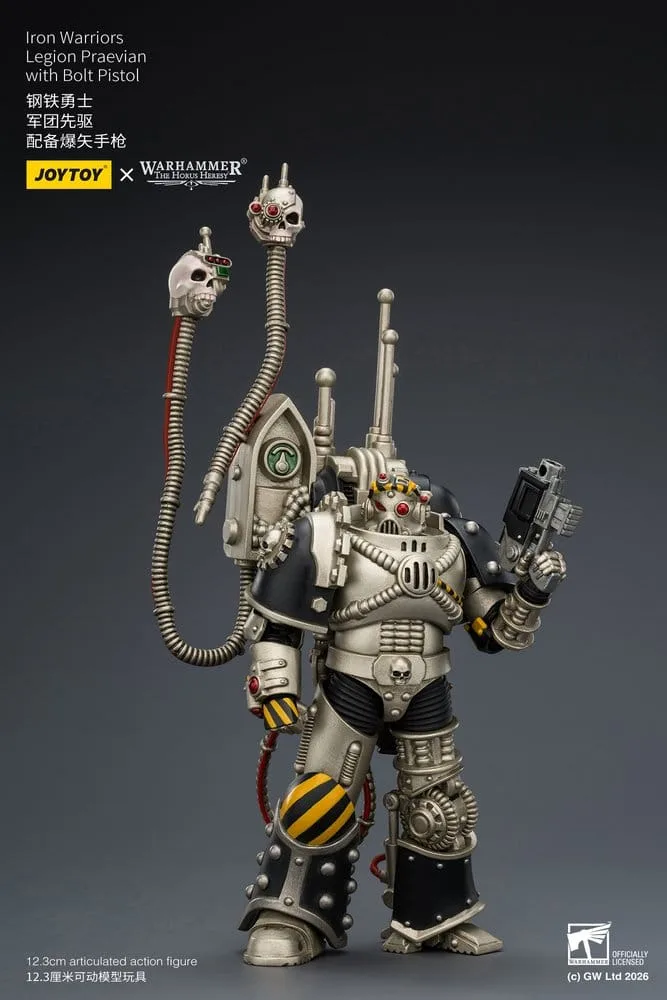 Horus Heresy Actiefiguur – Iron Warriors Legion Praevian 12,3 cm 3