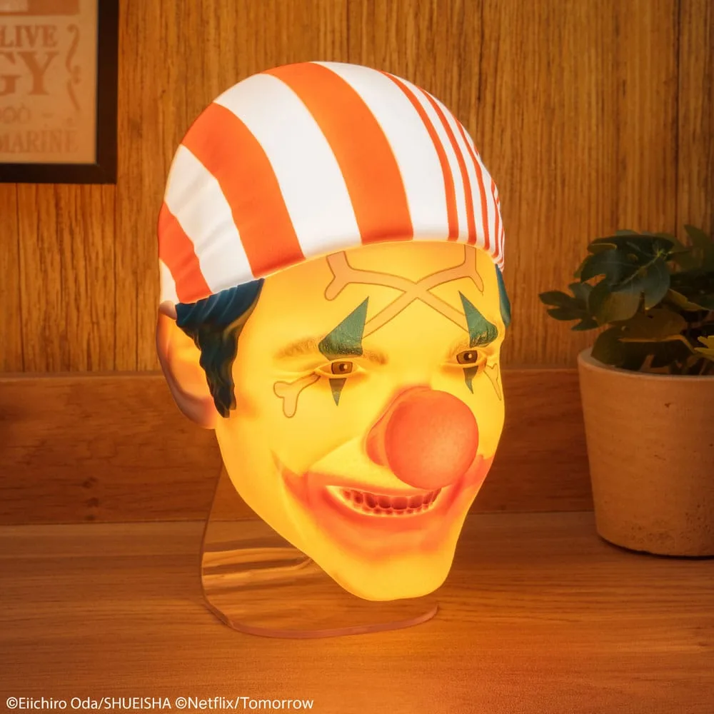 One Piece 3D LED Light – Buggy Mask 20 x 13 x 11 cm 2