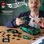 Hot Wheels Building Set – 2024 Aston Martin Vantage GT3 1/16 2